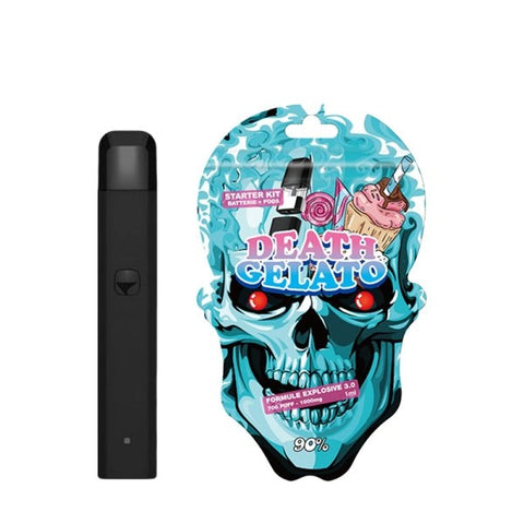 700 PUFF DEATH GELATO MUSCIMOLE + MCP-N - SKULL VAPE