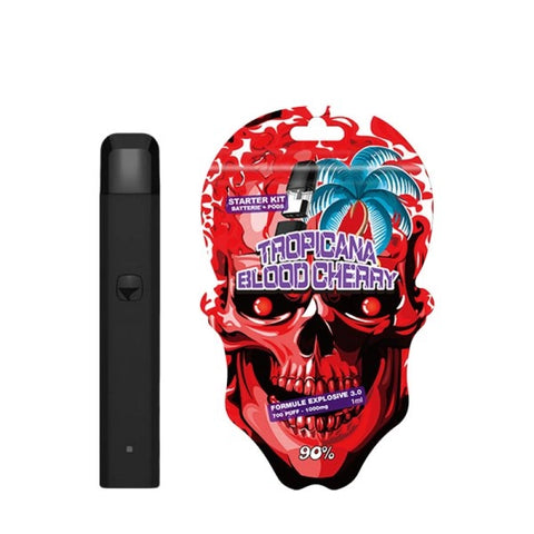 700 PUFF TROPICANA BLOOD CHERRY MUSCIMOLE + MCP-N - SKULL VAPE