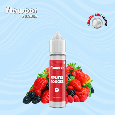 FRUITS ROUGES 50ML - FLAWOOR E-LIQUID - Premium eliquide 50ml from FLAWOOR - Just $12.90! Shop now at CBDeer