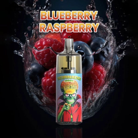 PUFF 100% LÉGALE TORNADO 10000 BLUEBERRY RASPBERRY - Premium puff from Gobar - Just $16.90! Shop now at CBDeer