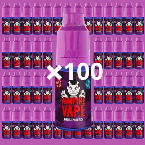 Pack 100pcs Heisenberg 10ml – Vampire Vape
