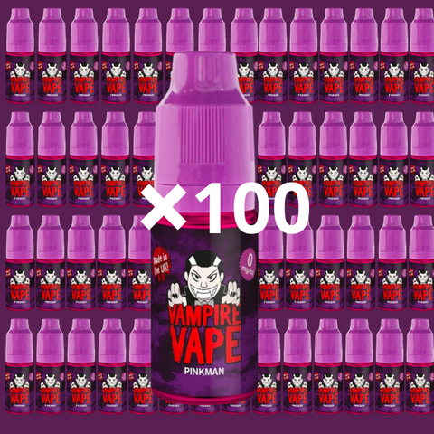 Pack 100pcs Pinkman 10ml – Vampire Vape