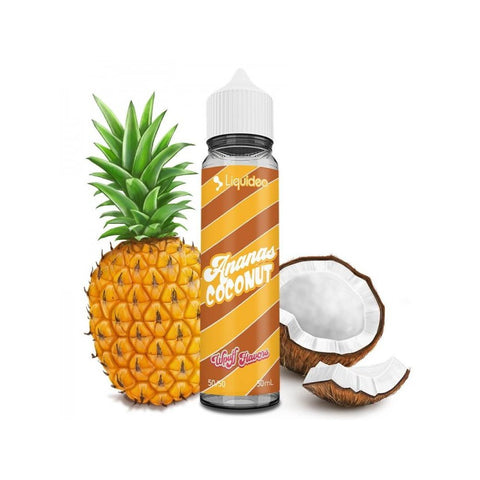 ANANAS COCONUT 50ML - WPUFF FLAVORS LIQUIDEO - Premium Eliquide from CBDeer - Just $9.90! Shop now at CBDeer