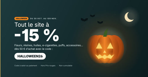 Offre d'octobre : -10 % sur tout le site