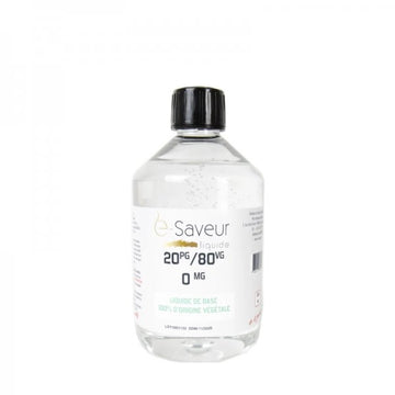 Base 20PG/80VG – E-Saveur