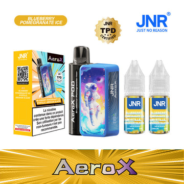 BLUEBERRY POMEGRANATE ICE 32000 PUFFS - AEROX JNR