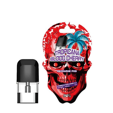 Cartouche 700 Puff Tropicana Blood Cherry Muscimole + MCP-N - Skull Vape - Premium cartouche muscimole from SKULL VAPE - Just $22.90! Shop now at CBDeer