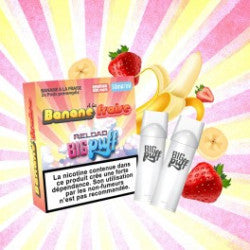 Cartouche Banane à la Fraise/ 2pcs - Big Puff Reload - Premium  from big puff - Just $8.90! Shop now at CBDeer