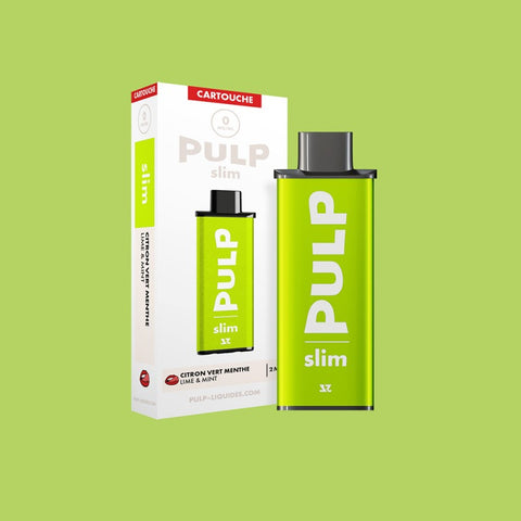 Cartouche Citron Vert Menthe – Le Pod Slim by PULP
