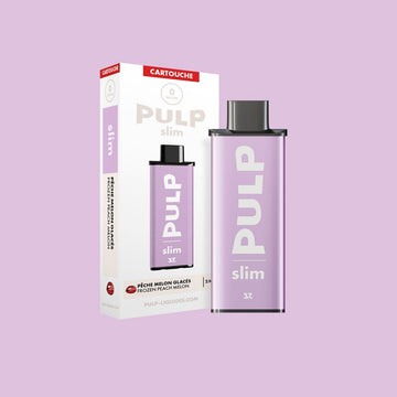 Cartouche Pêche Melon Glacés – Le Pod Slim by PULP
