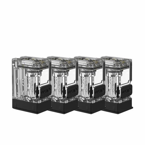 Pack de 4 cartouches Havok R 0.6Ω - Uwell avec capacité de 3ml, résistance en mesh intégrée et technologie Pro-FOCS pour un rendu des saveurs exceptionnel.