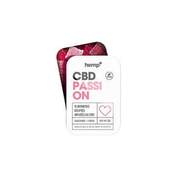 GUMMIES CBD PASSION - HEMP+
