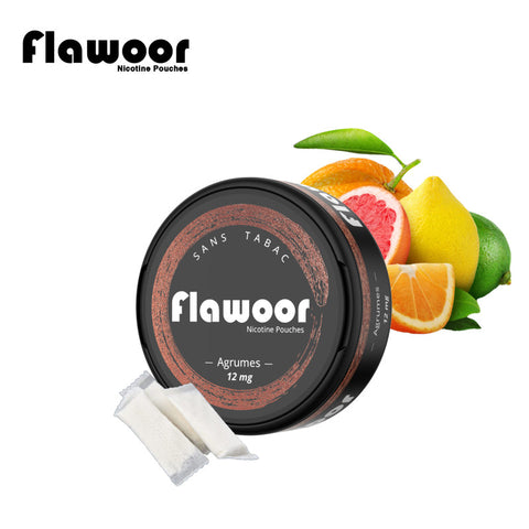 NICOTINE POUCHES FLAWOOR  –  SACHETS NICOTINÉS SANS TABAC - Premium  from FLAWOOR - Just $5.90! Shop now at CBDeer