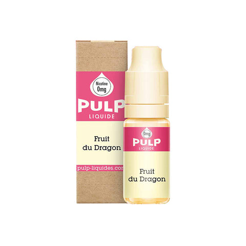 e-liquide Fruit du Dragon 10ml de Pulp, une saveur fruit du dragon sucré avec des notes de litchi et de poire. Disponible en 0, 3, 6 et 12 mg de nicotine, fabriqué en France !