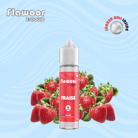 FRAISE 50ML - FLAWOOR E-LIQUID - Premium eliquide 50ml from FLAWOOR - Just $12.90! Shop now at CBDeer