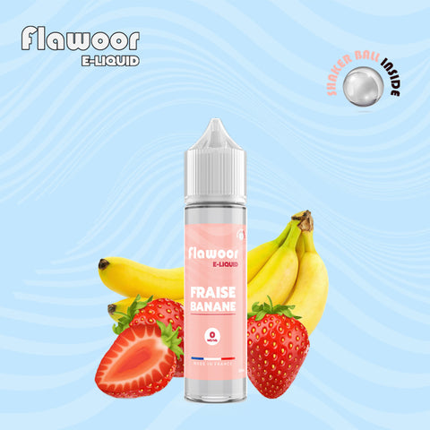 FRAISE BANANE 50ML - FLAWOOR E-LIQUID - Premium eliquide 50ml from FLAWOOR - Just $12.90! Shop now at CBDeer