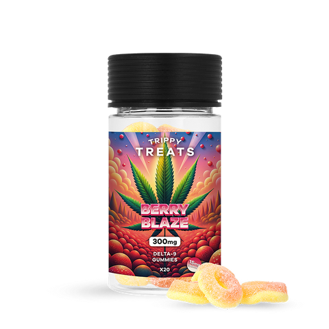  Découvrez les Gummies Delta-9 15 mg Berry Blaze : une explosion de fruits rouges et une relaxation intense grâce au THC.
