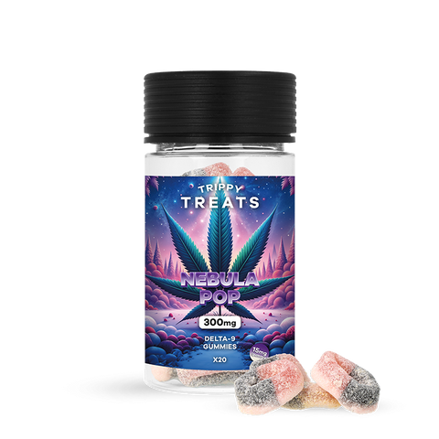 Laissez-vous tenter par les Gummies Delta-9 15 mg Nebula Pop : une explosion de saveurs tropicales et une relaxation intense grâce au THC.
