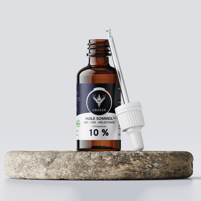 HUILE SOMMEIL 10% MELATONINE CBD + CBN