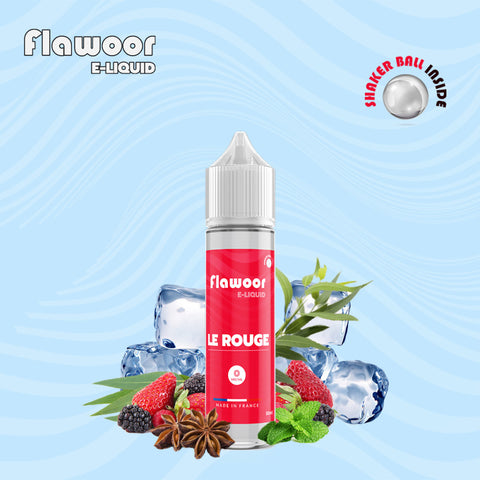 LE ROUGE 50ML - FLAWOOR E-LIQUID - Premium eliquide 50ml from FLAWOOR - Just $12.90! Shop now at CBDeer