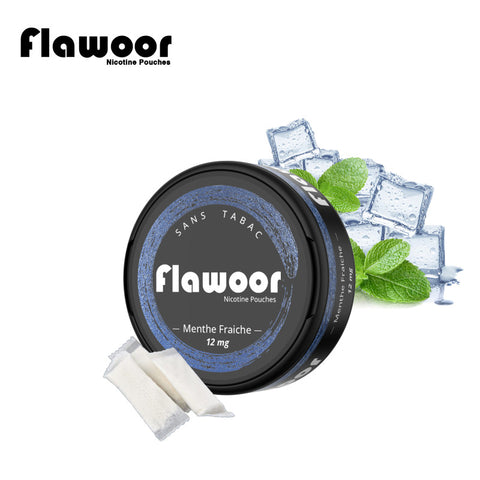 NICOTINE POUCHES FLAWOOR  –  SACHETS NICOTINÉS SANS TABAC - Premium  from FLAWOOR - Just $5.90! Shop now at CBDeer