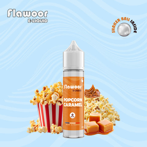 POPCORN CARAMEL 50ML - FLAWOOR E-LIQUID - Premium eliquide 50ml from FLAWOOR - Just $12.90! Shop now at CBDeer