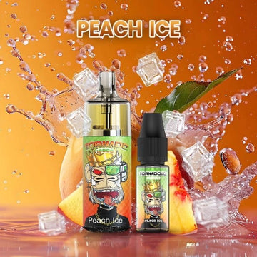 PUFF 100% LÉGALE TORNADO 10000 PEACH ICE