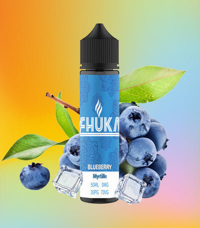 E-liquide Chicha Myrtille 50ml – Ehuka