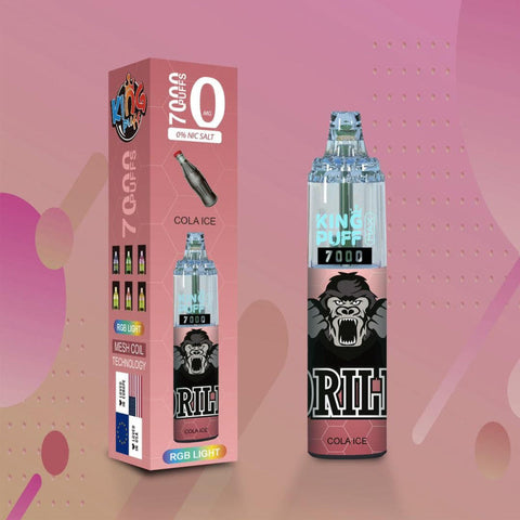 COLA ICE 7000 PUFFS - KING PUFF V2 - Premium  from KING PUFF - Just $17.90! Shop now at CBDeer