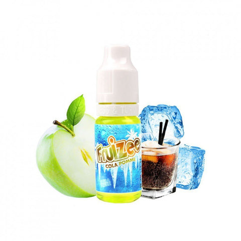 Visuel du e-liquide Cola Pomme 10ml de la marque Fruizee vendu chez CBDeer au prix pas cher de 2.95€