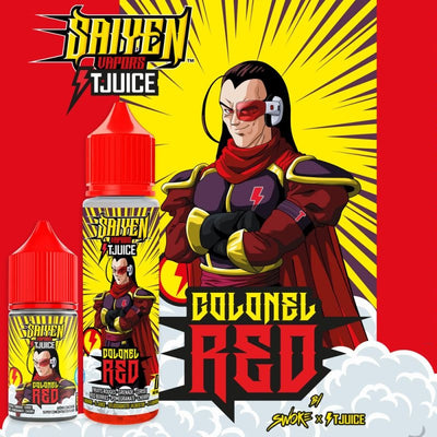 E-LIQUIDE COLONEL RED 50ML – SAIYEN VAPORS BY SWOKE X T-JUICE