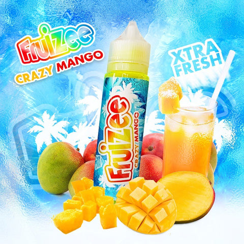 Prix: 11,90€ - E-liquide Crazy Mango pas cher pour cigarette électronique en 50ml de la marque Fruizee vendu chez CBDeer 