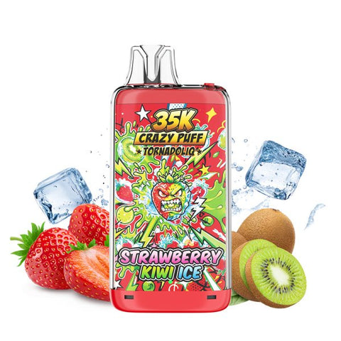 Crazy Puff 35K 20mg – Strawberry Kiwi Ice