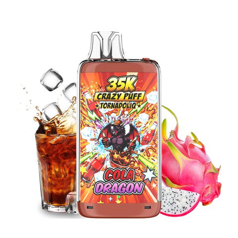 Crazy Puff 35K 20mg – Cola Dragon