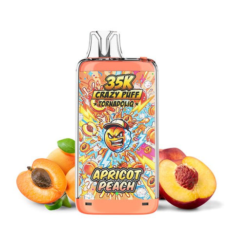 Crazy Puff 35K 20mg – Apricot Peach