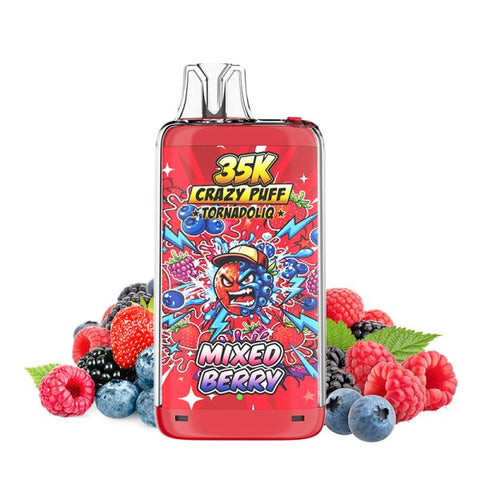 Crazy Puff 35K 20mg – Mixed Berry