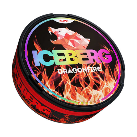 Dragon Fire - ICEBERG NICOTINE POUCHES - Premium  from CBDeer - Just $8.90! Shop now at CBDeer