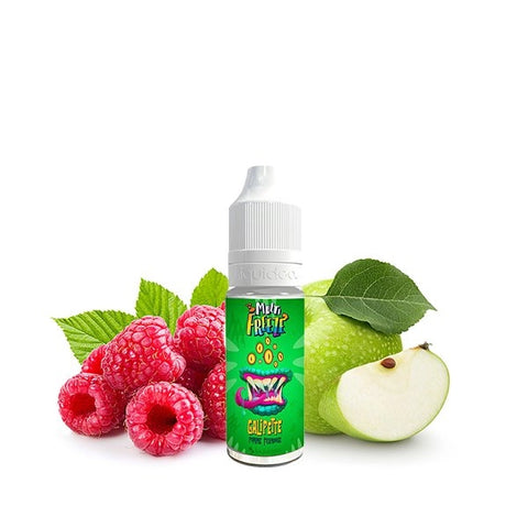 Flacon de e-liquide Galipette 10ml - Liquideo Multifreeze, saveur pomme et framboise fraîche