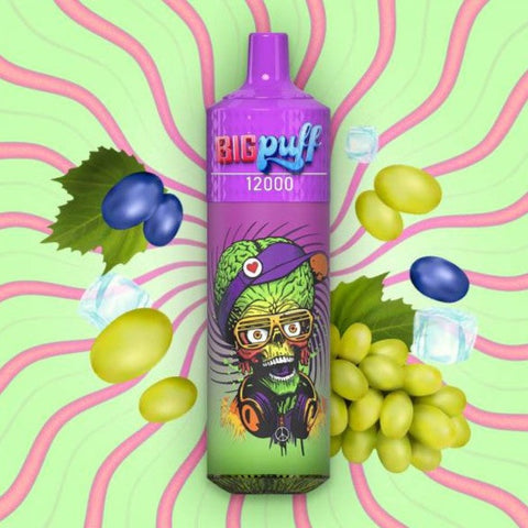 GRAPE ICE 12000 PUFFS - TORNADO BIG PUFF - Premium  from CBDeer - Just $0! Shop now at CBDeer