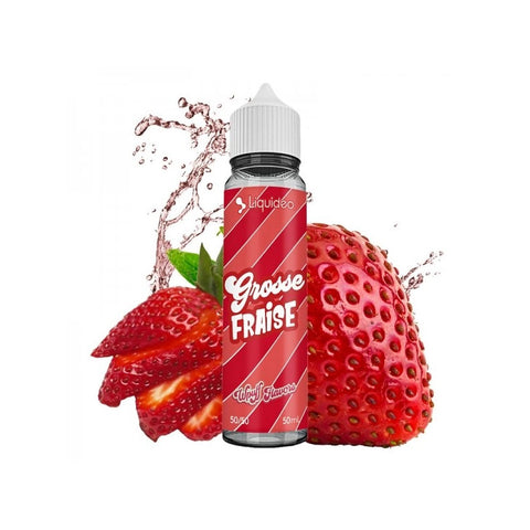 GROSSE FRAISE 50ML - WPUFF FLAVORS LIQUIDEO - Premium Eliquide from CBDeer - Just $9.90! Shop now at CBDeer