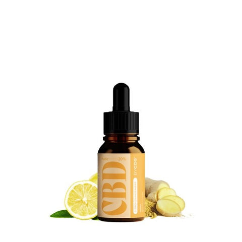 Huile CBD Full Spectrum Citron / Gingembre Gaieté 10 ml – BY CDS