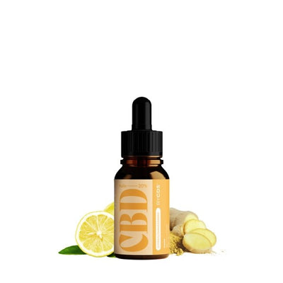 Huile CBD Full Spectrum Citron / Gingembre Gaieté 10 ml – BY CDS
