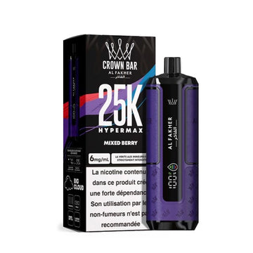 Puff Hyper Max 25k – Crown Bar by Al Fakher