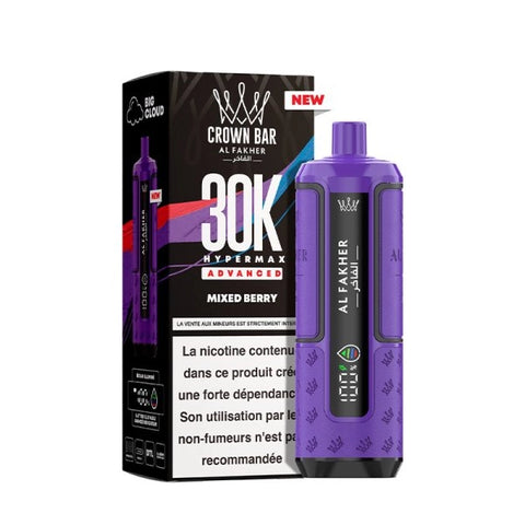 Hyper Max Advanced 30K 950mAh – Crown Bar by Al Fakher