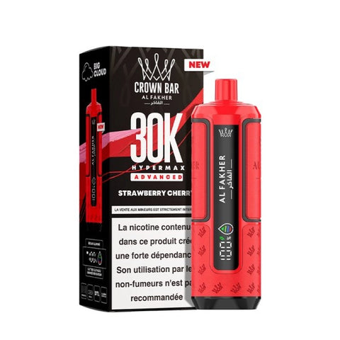 Hyper Max Advanced 30K 950mAh – Crown Bar by Al Fakher