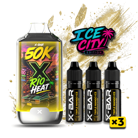 Ice City 50K 20mg – Rio Heat (Triple Mango Ice)