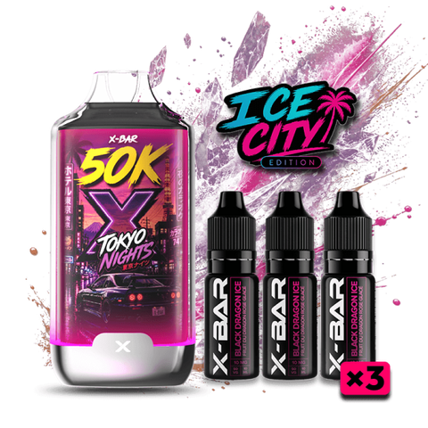Ice City 50K 20mg – Tokyo Nights (Black Dragon Ice)