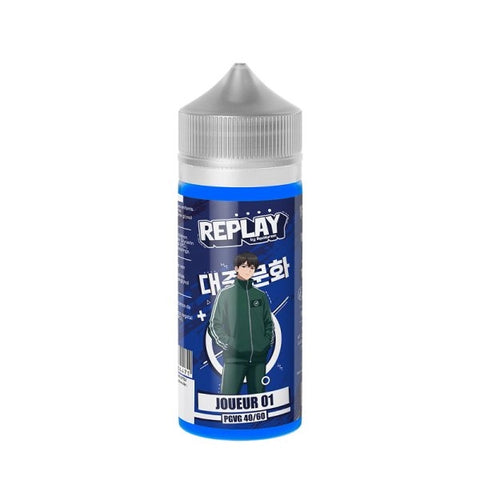E-liquide Joueur 01 100ml – Replay by Liquidarom