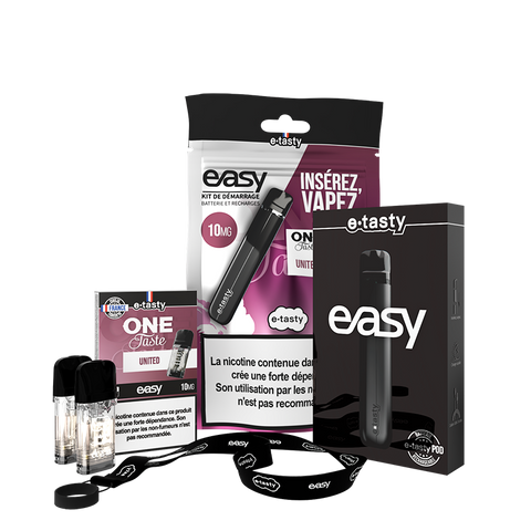 Kit de Démarrage One Taste 10mg – EASY by E.Tasty