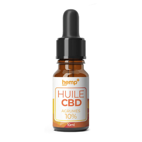 HUILE CBD 10ML AGRUMES - HEMPDROP - Premium Huile from HempDrop - Just $17.90! Shop now at CBDeer